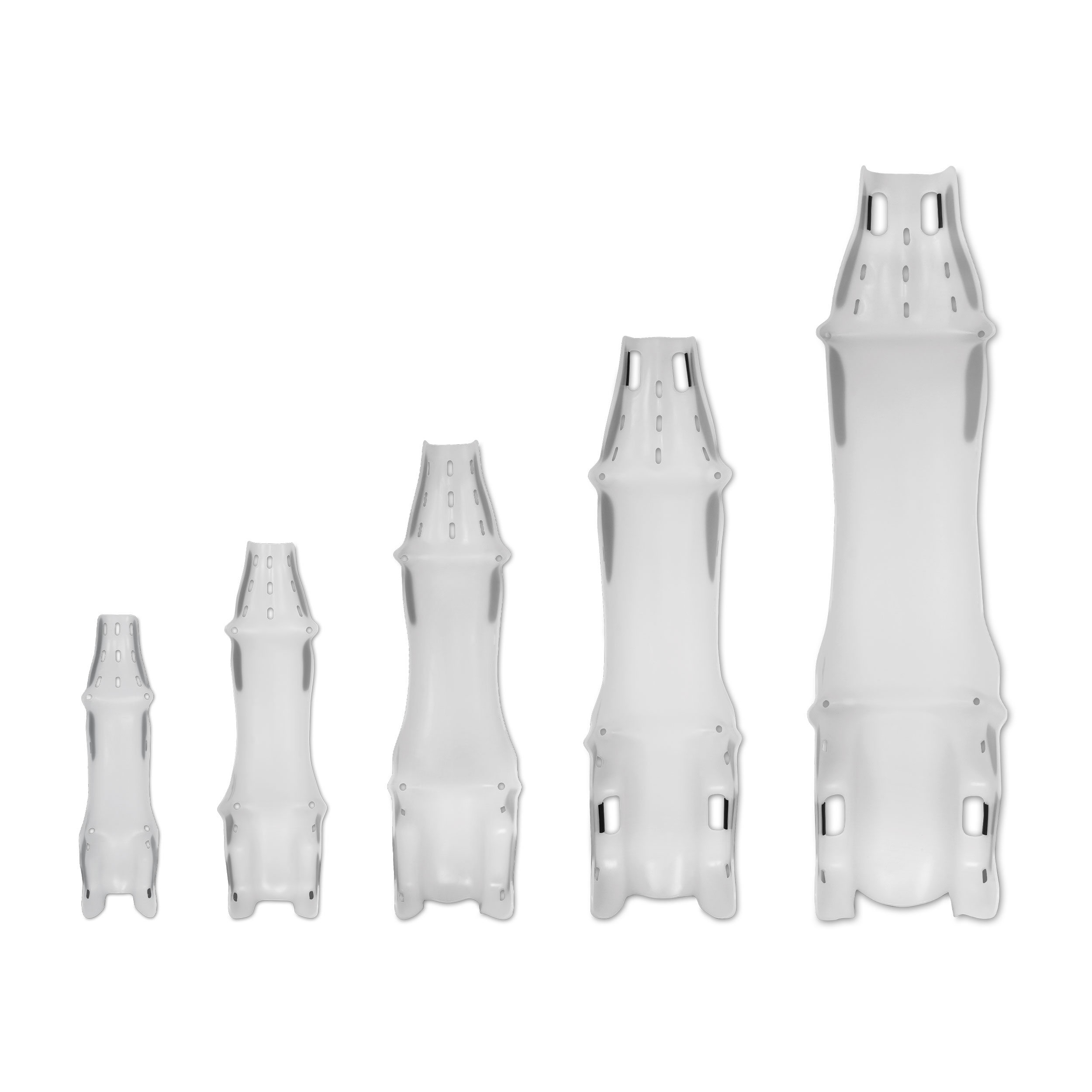 Fuldt sæt, inkl. 8 velcrostropper